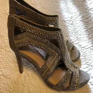 Gianni Bini Silver Heels